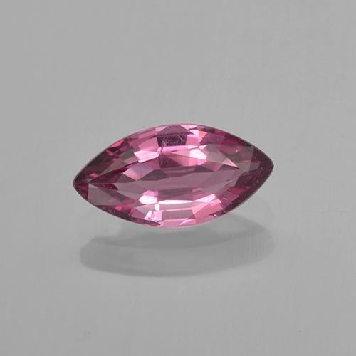 Granato Rodolite Rosa intenso Bacca Viola naturale da 0.90 ct, Taglio marquise, VS