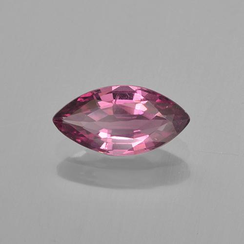 Granato Rodolite Rosa intenso Bacca Viola naturale da 0.90 ct, Taglio marquise, VS