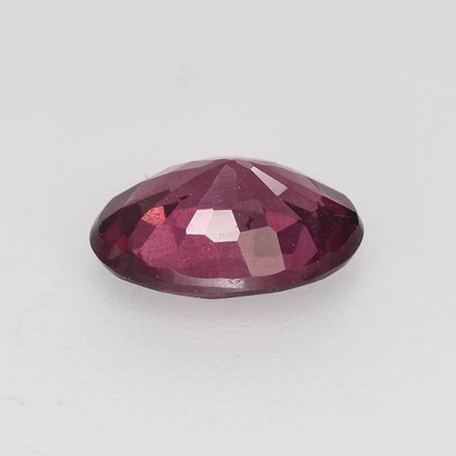 Granato rodolite naturale rosso da 0,95 ct, taglio ovale, VS