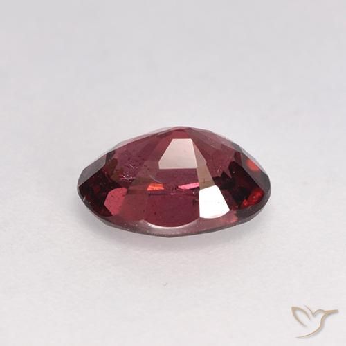 Granato rodolite Rosso medio naturale da 1.03 ct, Ovale, VS