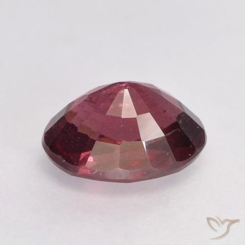 Granato rodolite Rosso medio-scuro naturale da 1.25 ct, Ovale, VS