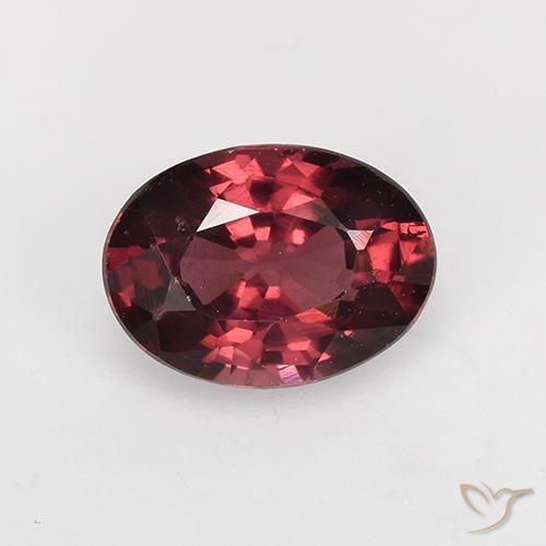 1.04ct Naturale Vino rosso Granato rodolite, Ovale, VS