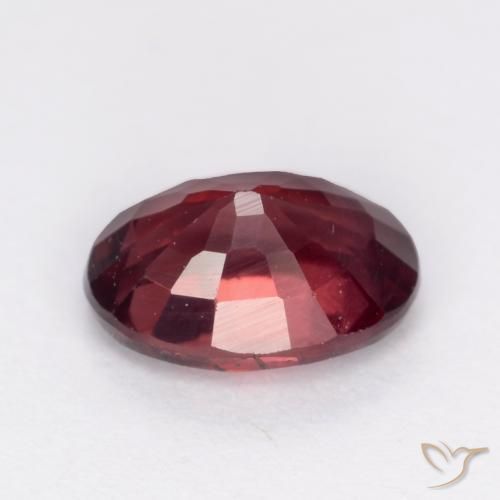 Granato rodolite Rosso medio naturale da 1.03 ct, Ovale, VS