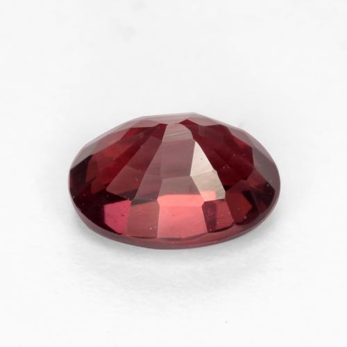 Granato rodolite naturale rosso da 1,10 ct, taglio ovale, VS