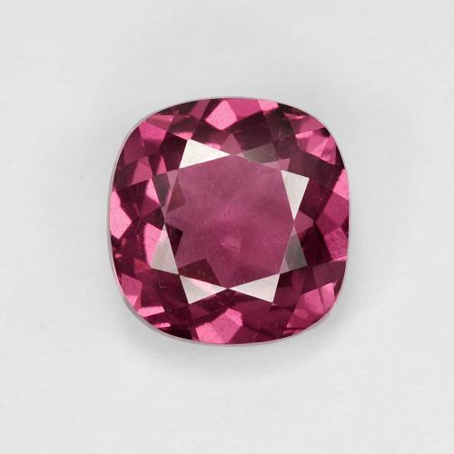 Granato rodolite naturale porpora da 1,97 ct, taglio a cuscino, VS