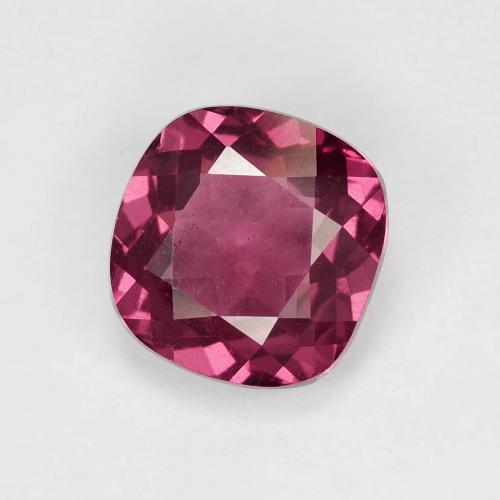 Granato rodolite naturale porpora da 1,97 ct, taglio a cuscino, VS
