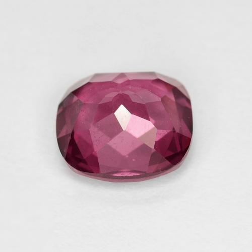 Granato rodolite naturale porpora da 1,97 ct, taglio a cuscino, VS
