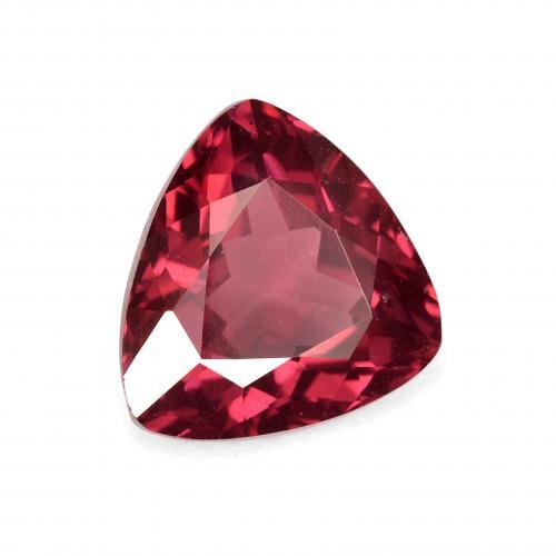Granato Rodolite Rosso medio-scuro naturale da 2.67 ct, Taglio trillion, VS