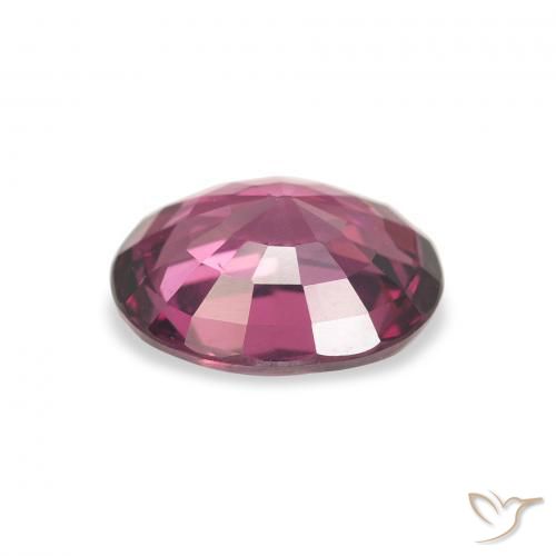 Granato rodolite Viola medio naturale da 2.03 ct, Ovale, VVS-VS