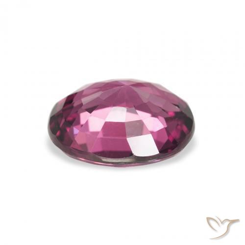 Granato rodolite Magenta-Rosa naturale da 2.40 ct, Ovale, VVS-VS
