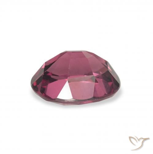 Granato rodolite Medium Dark-Purple naturale da 2.13 ct, Ovale, VVS-VS