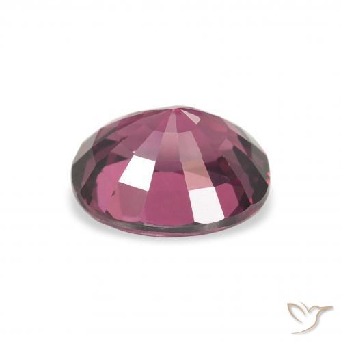Granato rodolite Viola medio naturale da 2.31 ct, Ovale, VVS-VS
