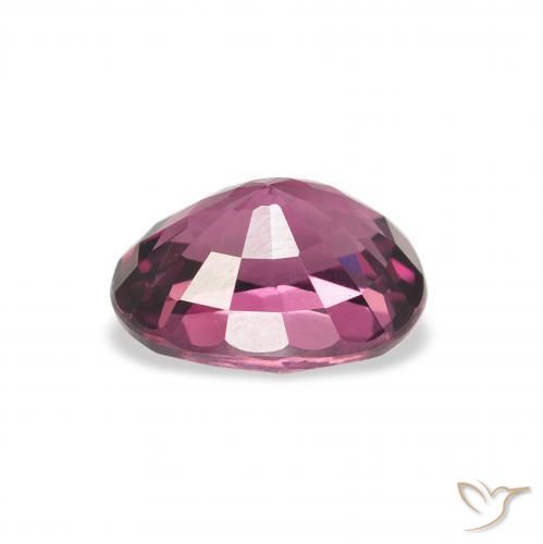 Granato rodolite Viola medio naturale da 1.96 ct, Ovale, VVS
