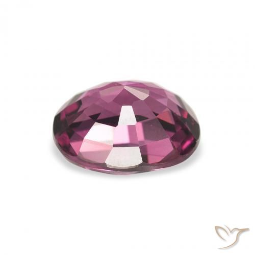 Granato rodolite Viola medio naturale da 2.35 ct, Ovale, VVS
