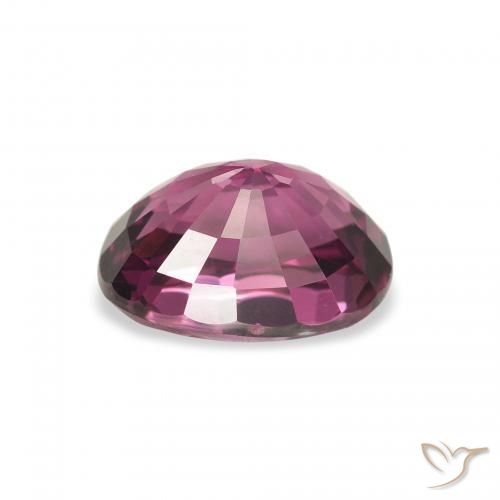 Granato rodolite Viola medio naturale da 2.67 ct, Ovale, VVS