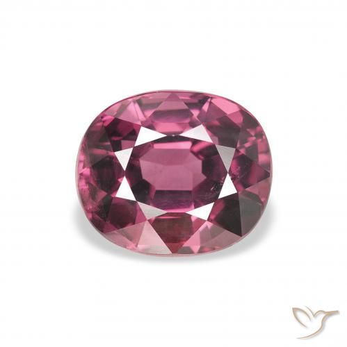 2.27ct Naturale Viola medio Granato rodolite, Ovale, VS