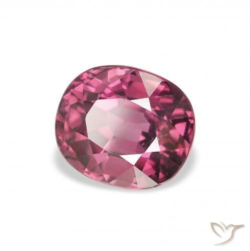 Granato rodolite Viola medio naturale da 2.27 ct, Ovale, VS