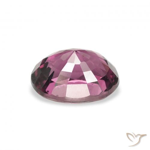 Granato rodolite Viola scuro naturale da 2.29 ct, Ovale, VS