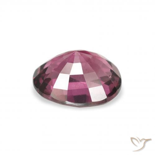 Granato rodolite Rosa Bacca Viola naturale da 2.02 ct, Ovale, VS
