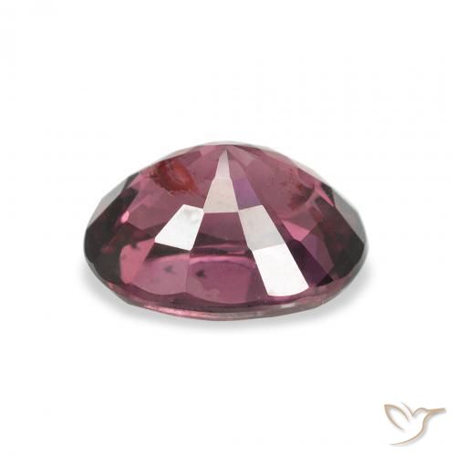 Granato rodolite Bacca Viola naturale da 2.95 ct, Ovale, VS