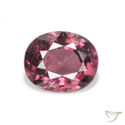 2.27ct Naturale Magenta-Rosa Granato rodolite, Ovale, VS