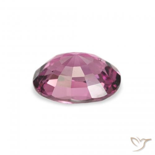 Granato rodolite Rosa Bacca Viola naturale da 2.27 ct, Ovale, VS