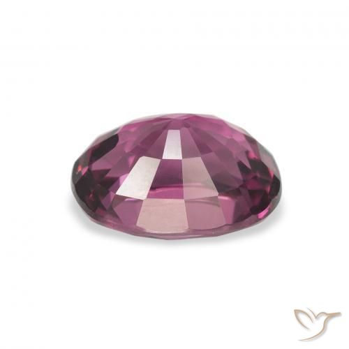 Granato rodolite Rosa Bacca Viola naturale da 2.41 ct, Ovale, VS