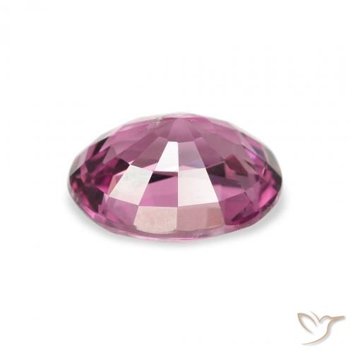 Granato rodolite Viola intenso naturale da 2.40 ct, Ovale, VS