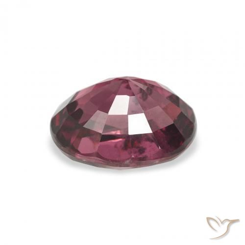 Granato rodolite Viola rossastro naturale da 2.76 ct, Ovale, VS