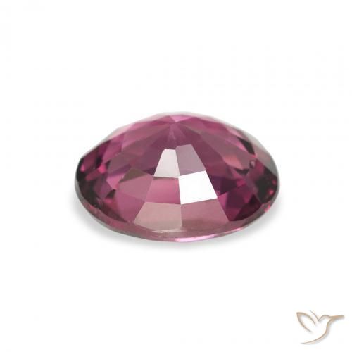 Granato rodolite Rosa Bacca Viola naturale da 2.34 ct, Ovale, VS