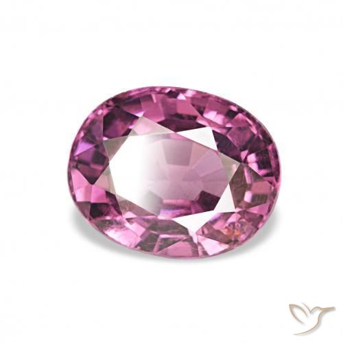 Granato rodolite Uva naturale da 1.18 ct, Ovale, VS