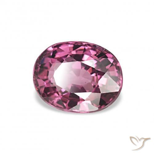 Granato rodolite Uva naturale da 1.11 ct, Ovale, VS