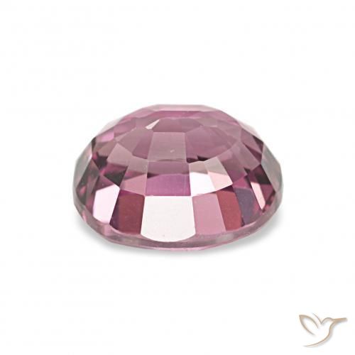 Granato rodolite Rosa violetto naturale da 1.33 ct, Ovale, VS