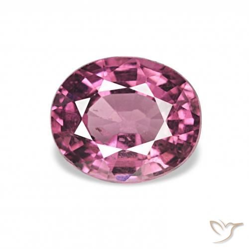 1.03ct Magenta-Rosa Granato rodolite, Ovale, VS