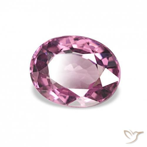 Granato rodolite Magenta-Rosa medio naturale da 1.07 ct, Ovale, VS