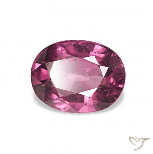 Granato rodolite Viola medio naturale da 1.34 ct, Ovale, VS
