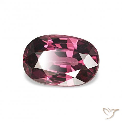 Granato rodolite Viola medio naturale da 1.09 ct, Ovale, VS