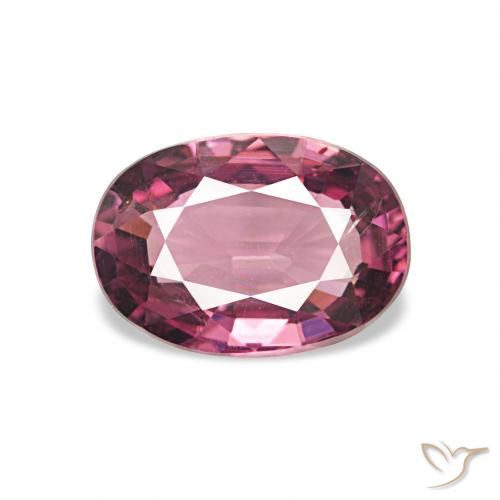 1.11ct Bacca Viola Granato rodolite, Ovale, VS