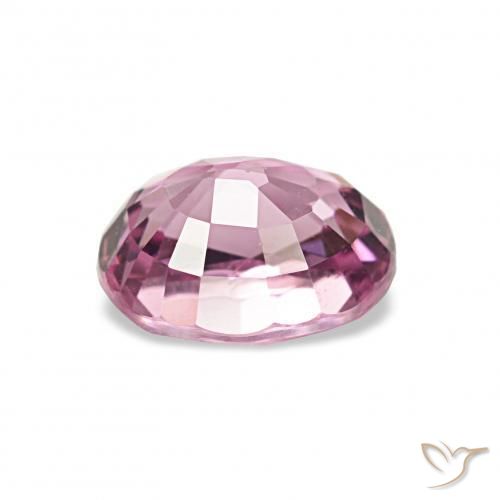Granato rodolite Rosa violetto naturale da 1.15 ct, Ovale, VS