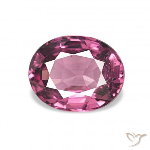 1.30ct Uva Granato rodolite, Ovale, VS