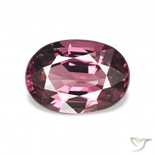 1.28ct Rosso lampone Granato rodolite, Ovale, VVS