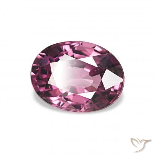 Granato rodolite Magenta-Rosa medio naturale da 1.04 ct, Ovale, VVS-VS