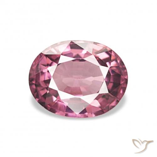 1.23ct Magenta intenso Granato rodolite, Ovale, VVS-VS