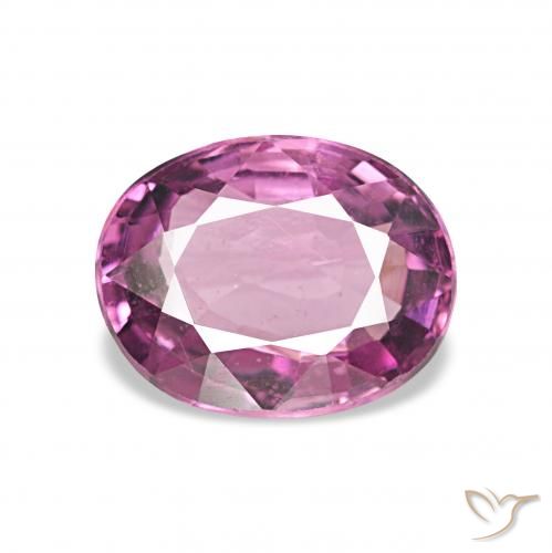 1.27ct Rosso Lampone Chiaro Granato rodolite, Ovale, VVS-VS