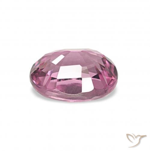 Granato rodolite Viola medio naturale da 1.12 ct, Ovale, VVS