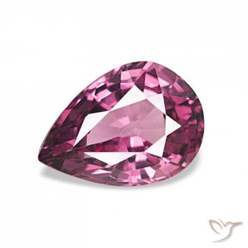 0.97ct Uva Granato rodolite, Forma a pera, VVS