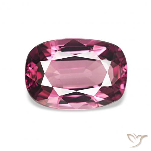 1.85ct Viola intenso Granato rodolite, Cuscino, VVS