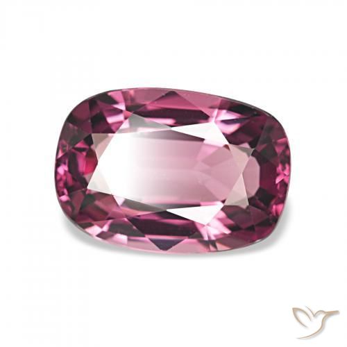 Granato rodolite Viola intenso naturale da 1.85 ct, Cuscino, VVS