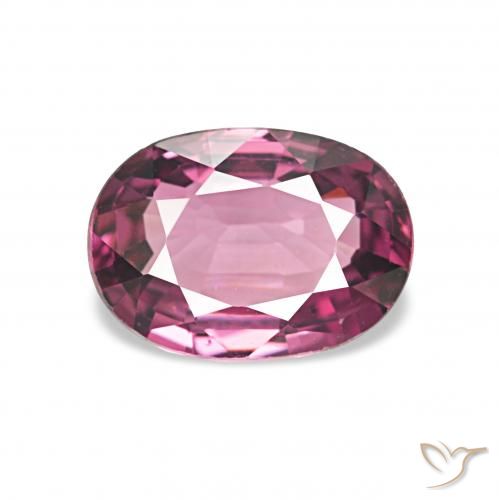 1.18ct Rosso lampone Granato rodolite, Ovale, VVS