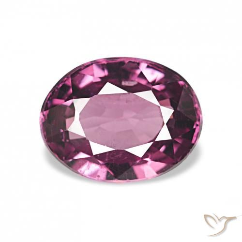 1.27ct Uva Brillante Granato rodolite, Ovale, VVS